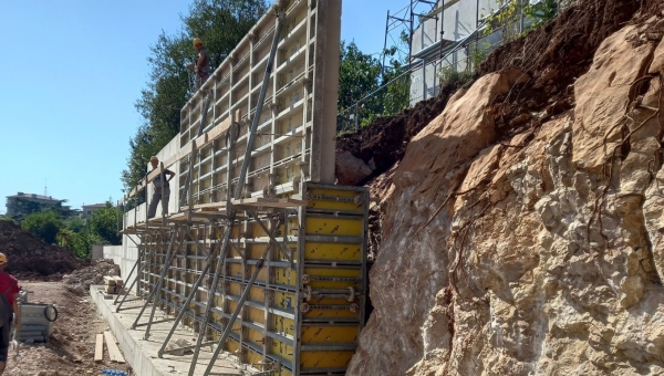 Zemljani pritisak na potporne zidove – Pasivni zemljani pritisak