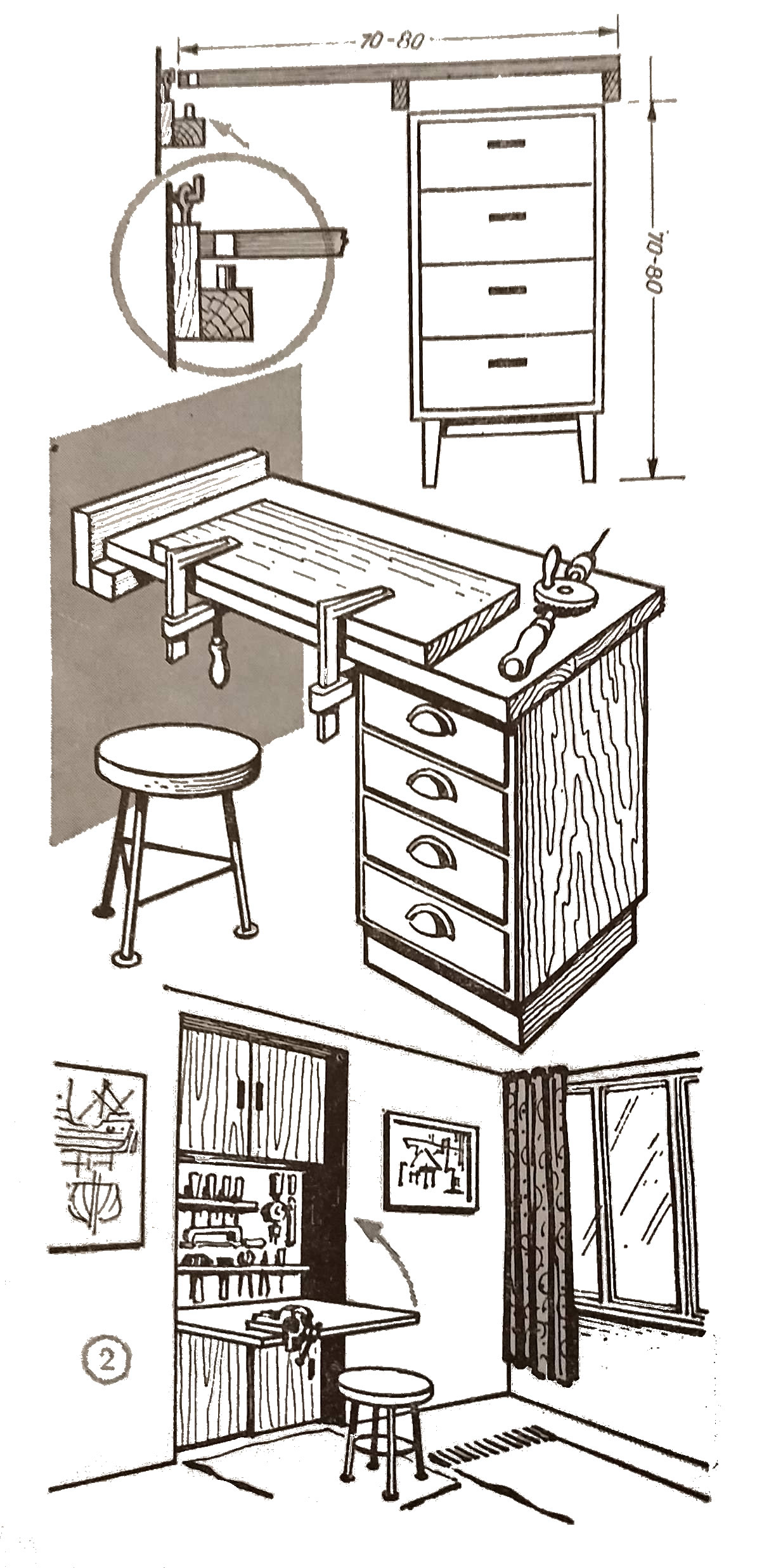 kombinovana radionica ormar