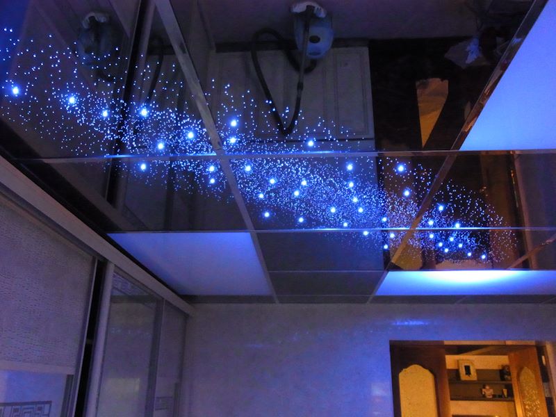 plafon zvezdano nebo