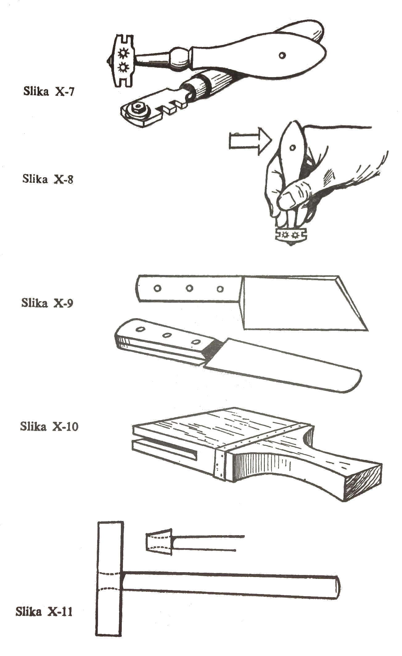 sklenené rezacie nože